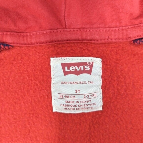 Levi's 2 Piece Outfit Set Boys 3T -  Hoodie and Sweat Pants - Picture 7 of 12